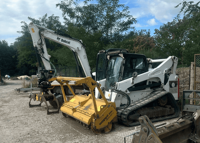 engins de débroussaillage et de broyage